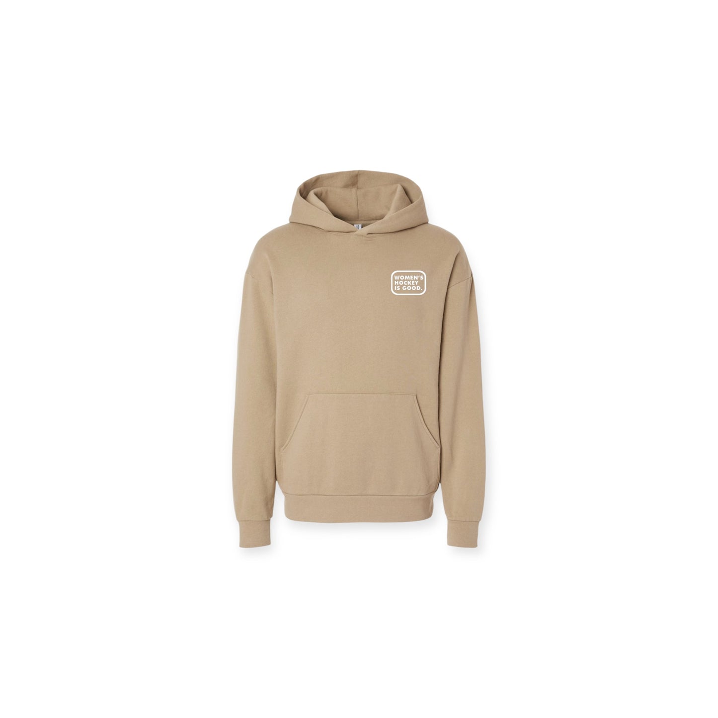 Women’s Hockey Is Good. Embroidered Hoodie
