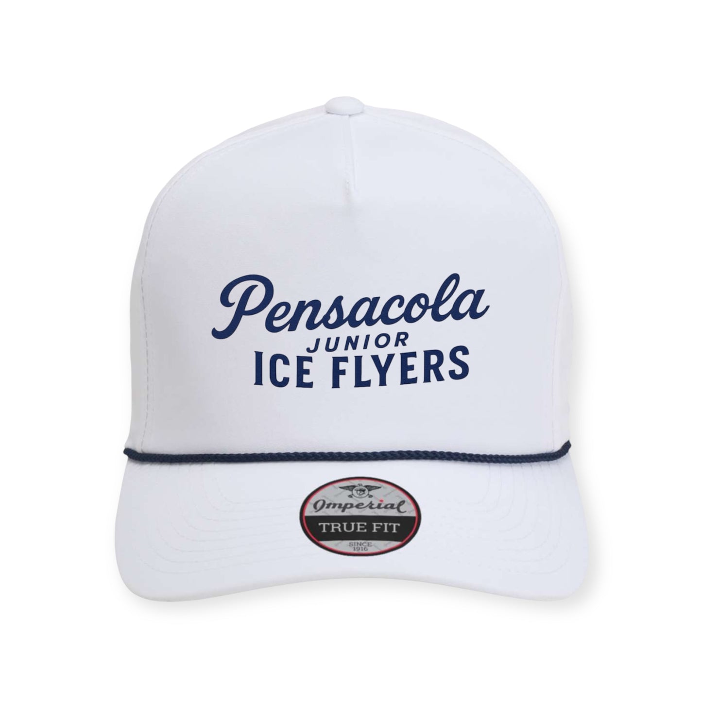 Pensacola Jr. Ice Flyers Script Rope Hat